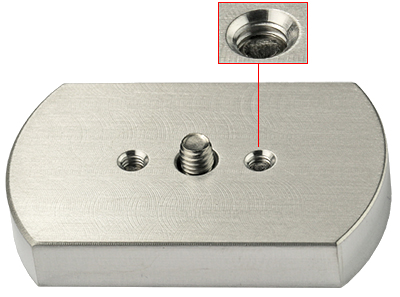EM-Tec versatile SEM stage adapter for Tescan XM/GM SEM and FIB-SEM