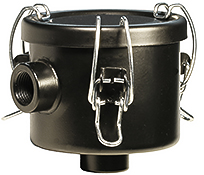 EM-Tec ME16 oil mist filter for rotary vacuum pumps with 1/2 inch G (BSPP) thread connection